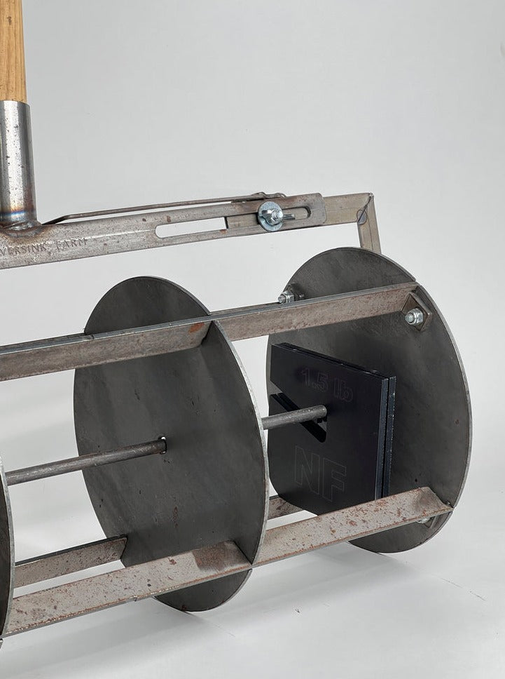 Gridder | Bed Marker Weights | Rolling Dibbler | Plant Spacing