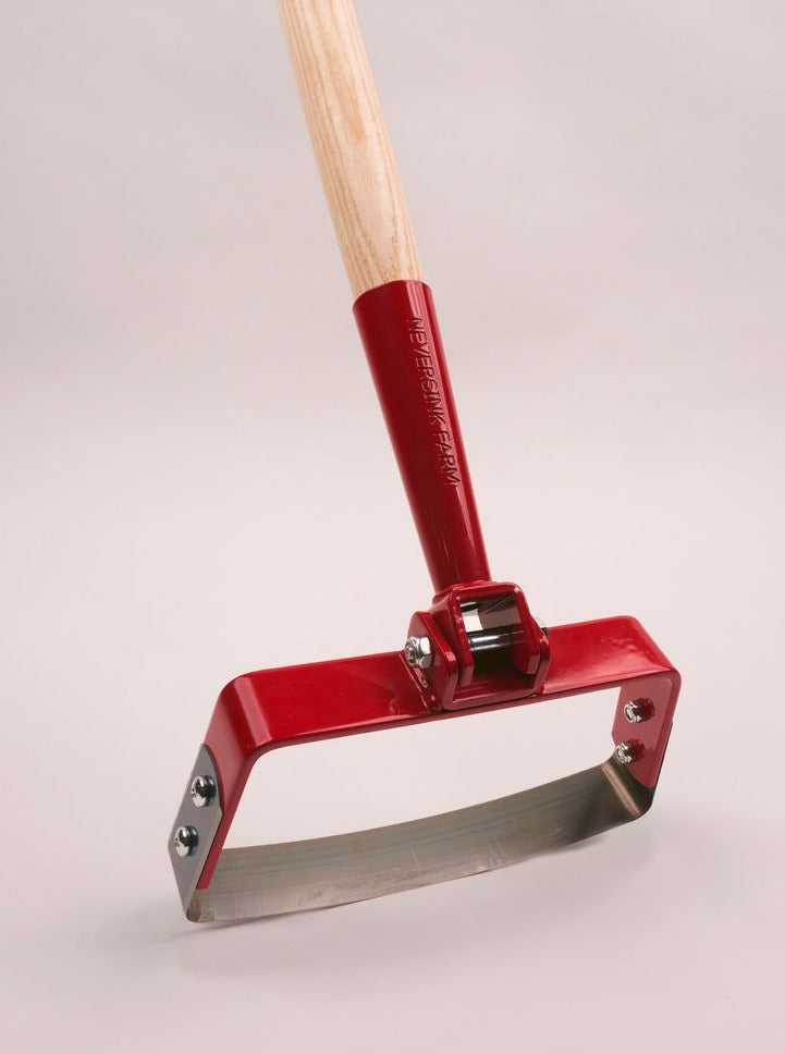 Stirrup Hoe 7" | Large | Long Handle | Hula | Oscillating | Scuffle |