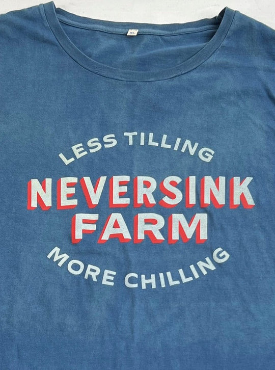 Tshirt | No Till | Neversink Farm | Natural Indigo