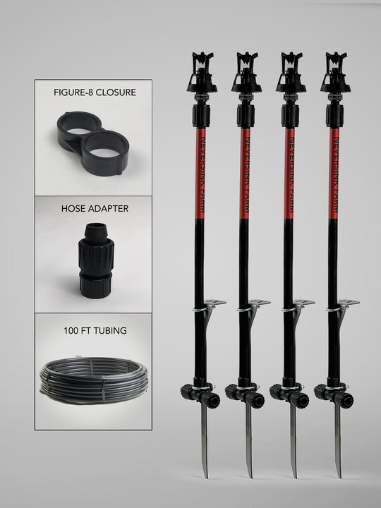 Aquifer Farm Irrigation Kit | Sprinkler | Wobbler Stand | Watering System
