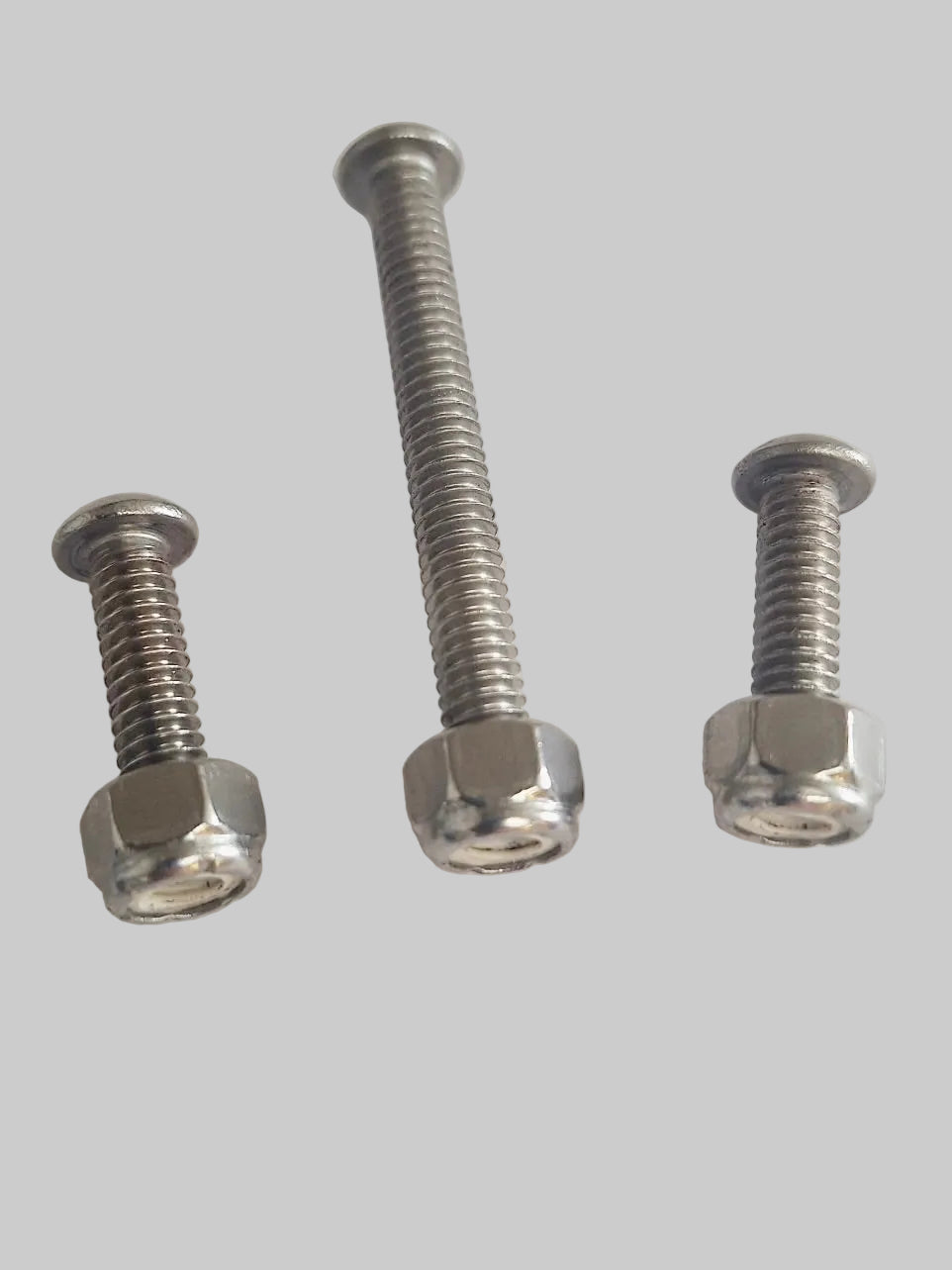 Tilther Bolts to Attach Top Bar to Hood