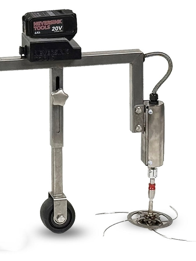 Huscle Auto Wire Implement for Flyer Wheel Hoe