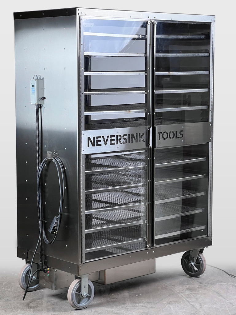 テクデス viraemia、Slaughterbox Commercial Germination Chamber 12 Shelf – Neversink Tools