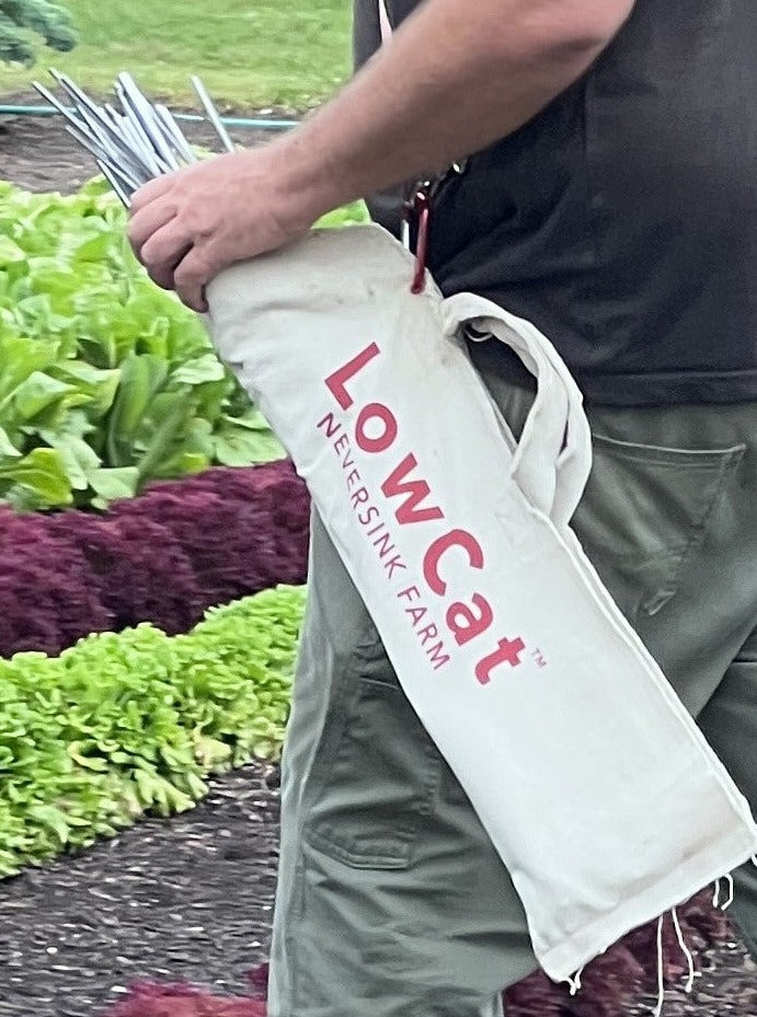 LowCat canvas carry and storage bags for tunnel parts