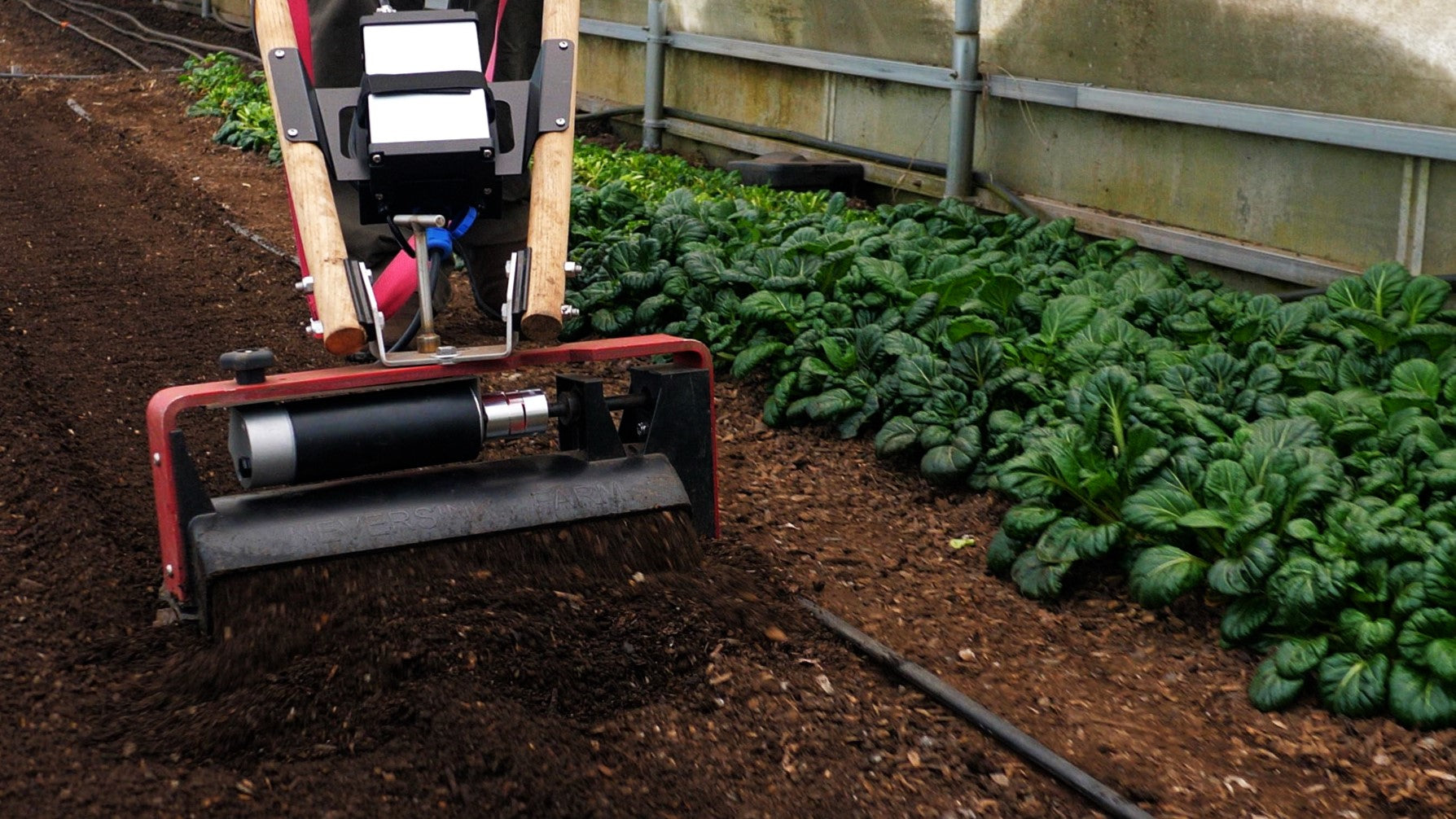 Iconoclast Pro Tilther Mini Small Tiller Lightweight