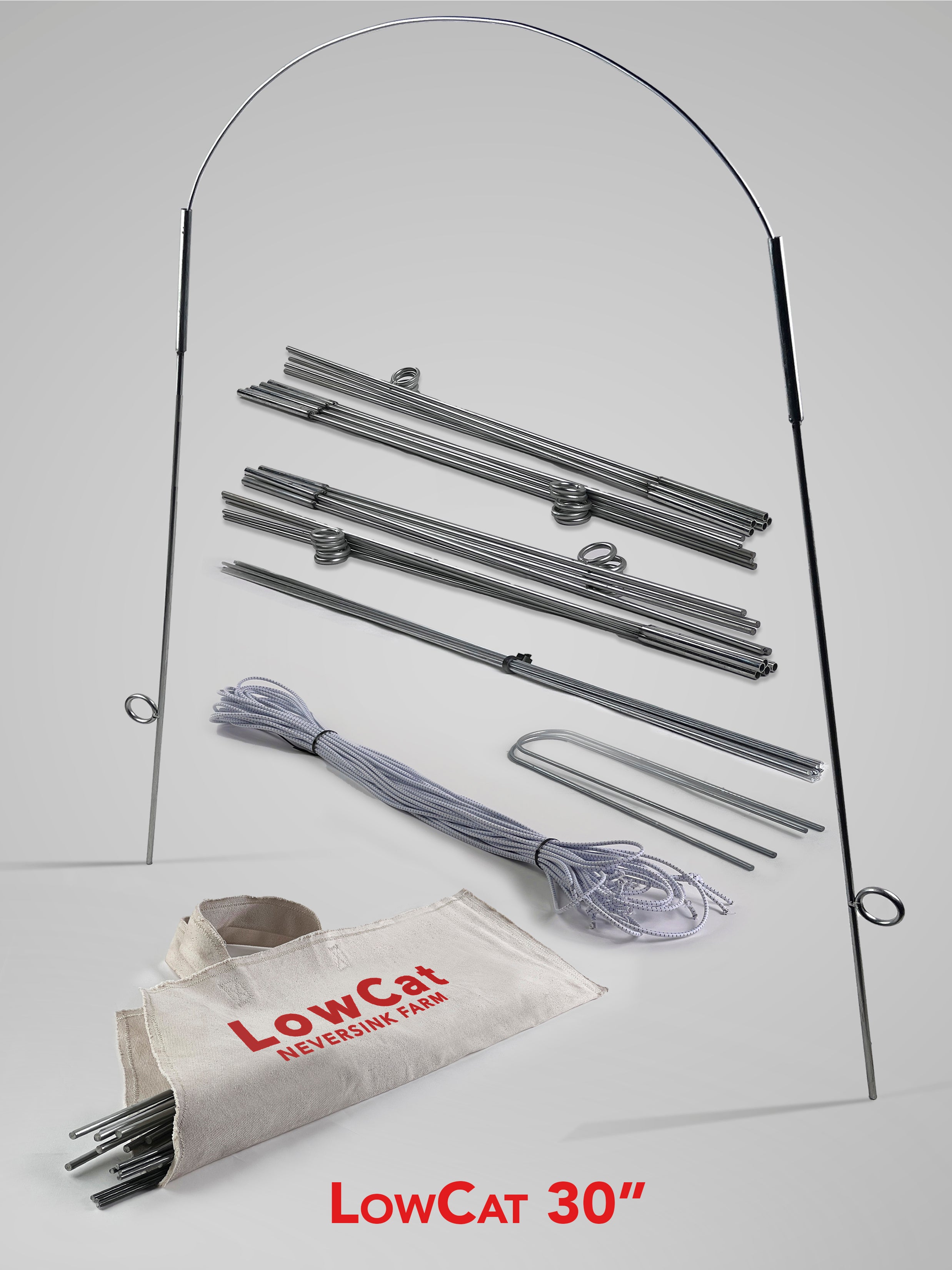 LowCat™ Tunnel 220 Hoop Farm Starter Kit – Neversink Tools