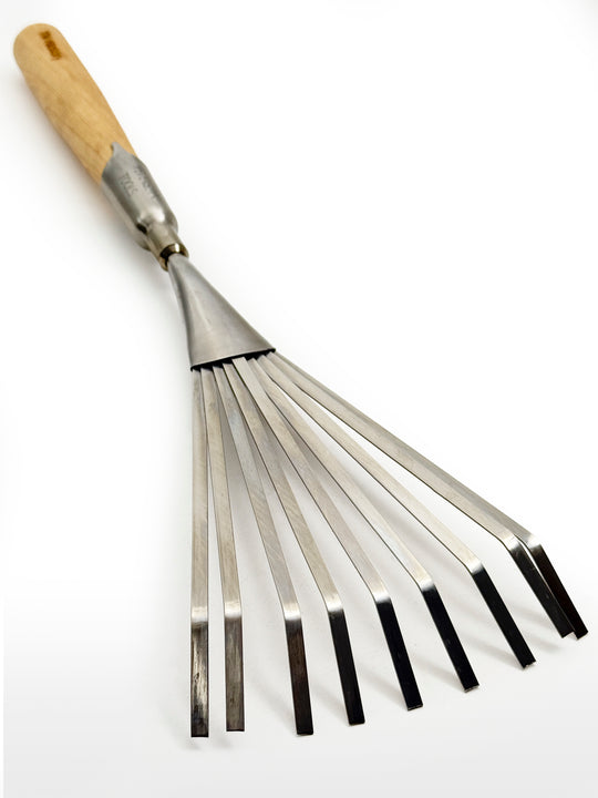 Rake Hand Tool with Hickory Handle