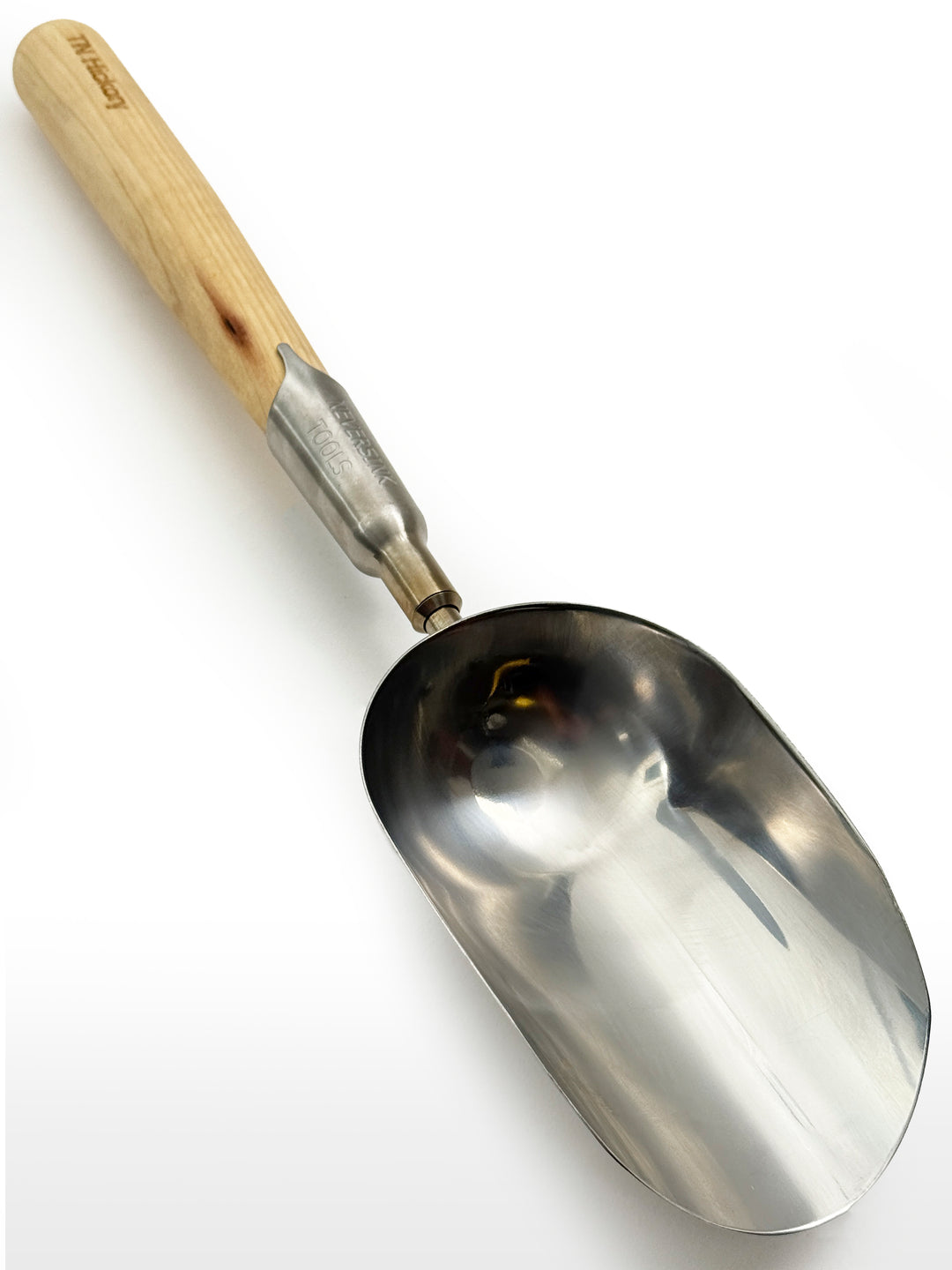 Soil Scoop Hand Tool with Hickory Handle