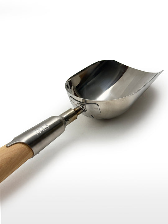Soil Scoop Hand Tool with Hickory Handle