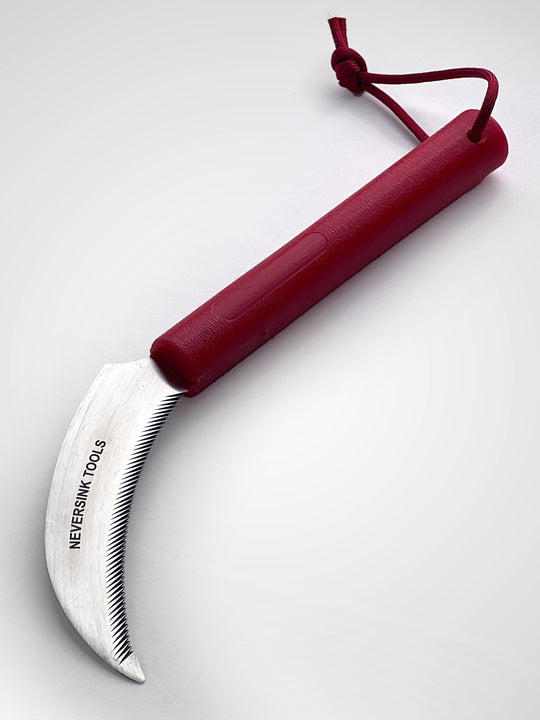 Neversink Tools curved serrated Harvest Sickle Knife