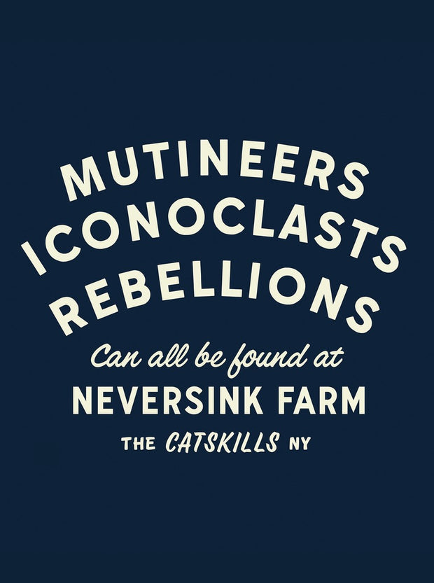 Tshirt | Rebellion | Neversink Farm | Natural Indigo